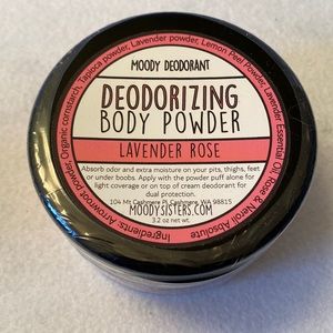 Moody Sisters Deodorizing Body Powder